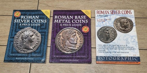 Roman coins books - roman,