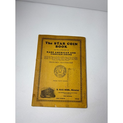 Max mehl star coin book - star, 42nd