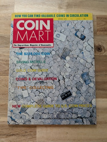 Coin mart magazine spring 1975 - magazine,
